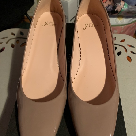 J Crew Classic Block heel Pumps Deep Blush size 9.5 NIB - Picture 1 of 4